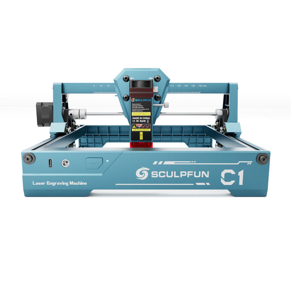 Mini Grabador Láser Sculpfun C1 3W 0.04mm Punto Ultra Fino Compacto 15*13cm Área de Trabajo