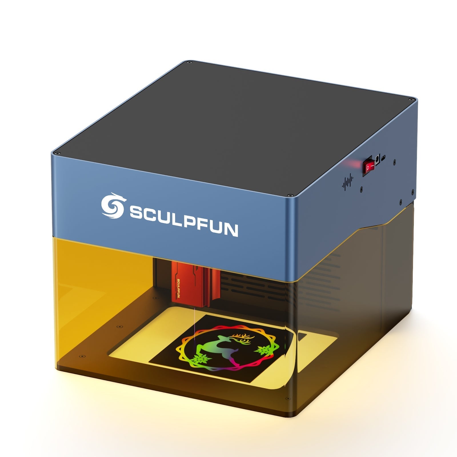 SCULPFUN iCube Pro 5W Máquina de grabado láser portátil – Sculpfun